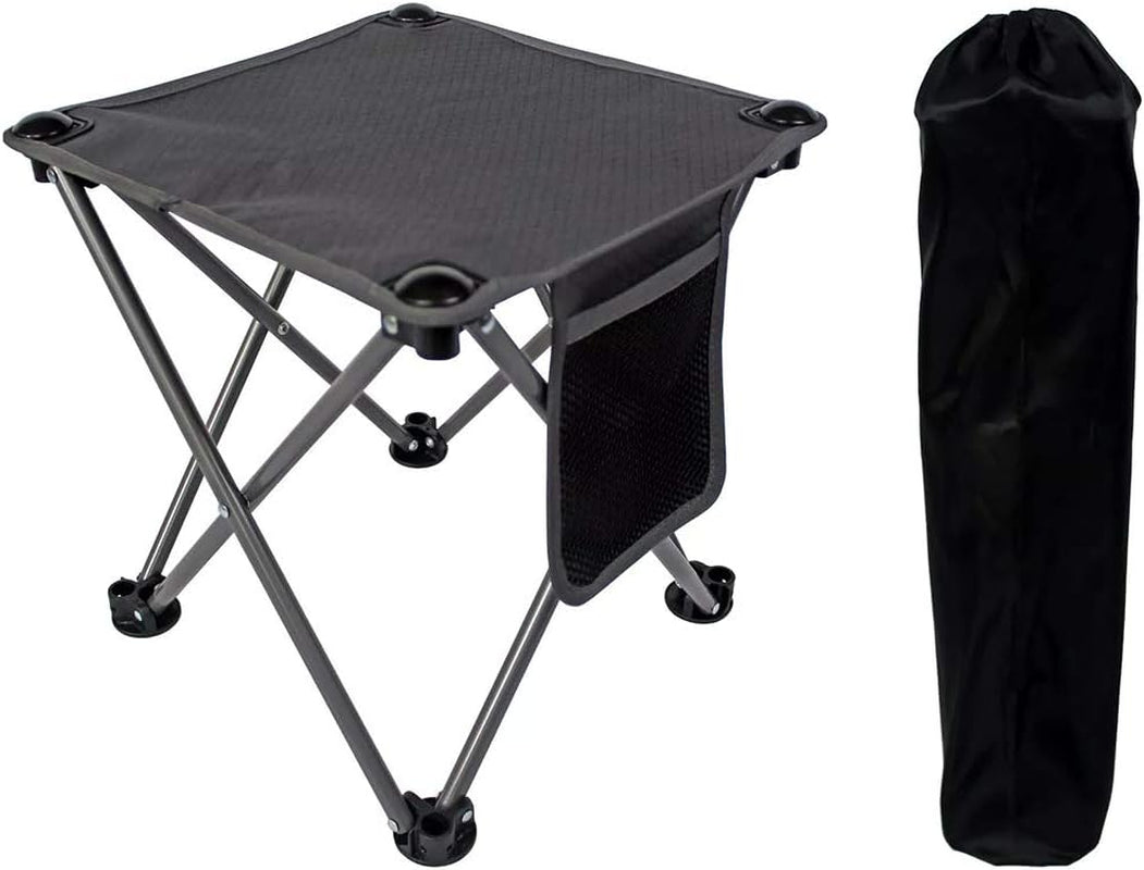 Small Camping Stool Fold Mini Camping Stool, Portable Lightweight Camping Stool, Outdoor Foldable Chair for Camping, Travel, Hiking, BBQ, Fishing, Garden, Beach